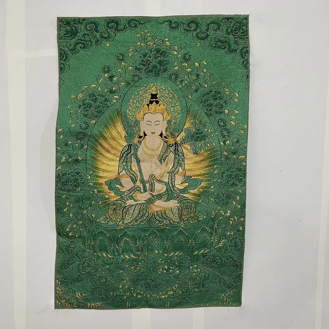 Xizang Buddha Embroidery Thangka Nepal - Image 54