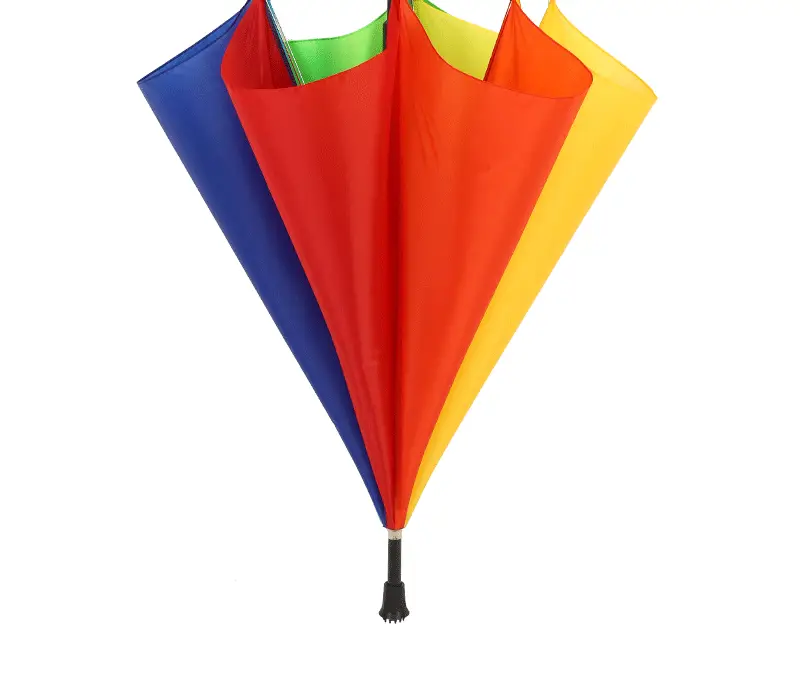 Spot Rainbow Eight Bone Old Man Cane Umbrella — feature 12