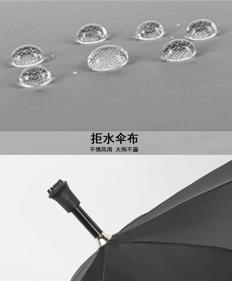 Spot Rainbow Eight Bone Old Man Cane Umbrella — feature 6