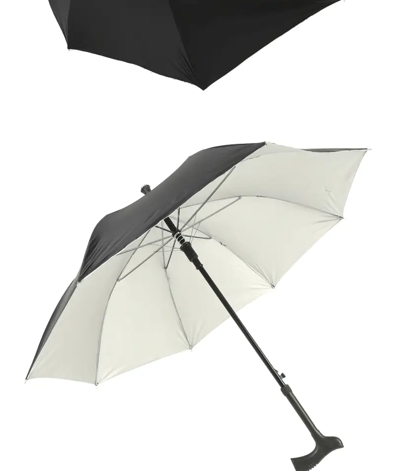 Spot Rainbow Eight Bone Old Man Cane Umbrella — feature 8