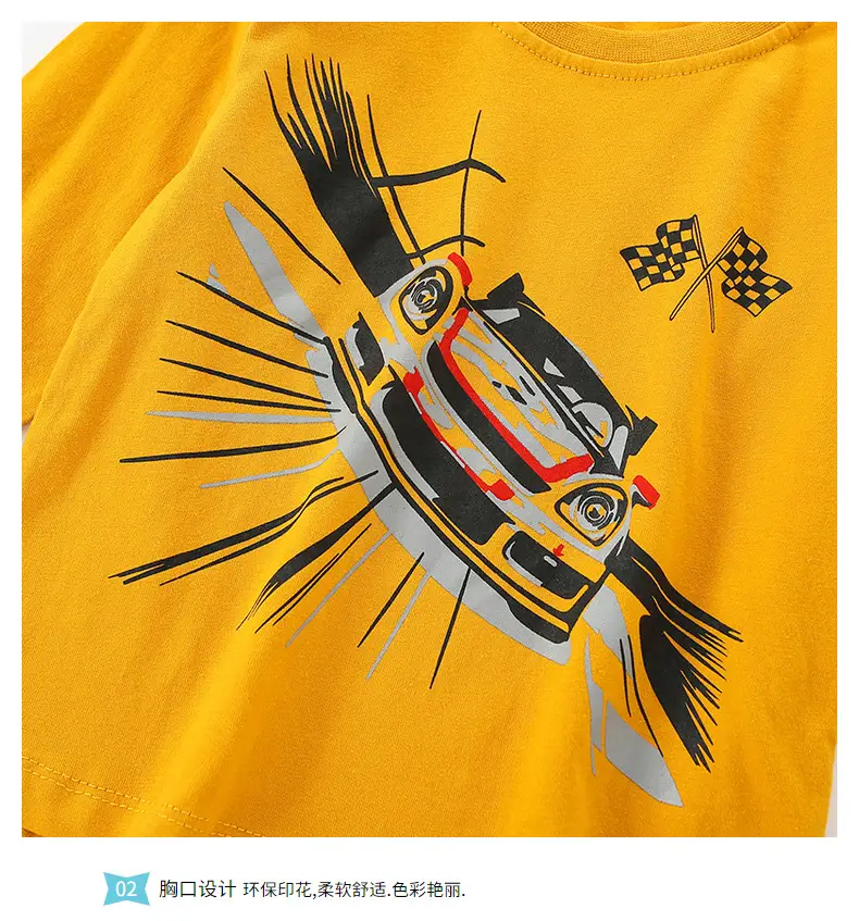New Kids T-Shirt Grey Long Sleeve Cartoon Print — feature 7