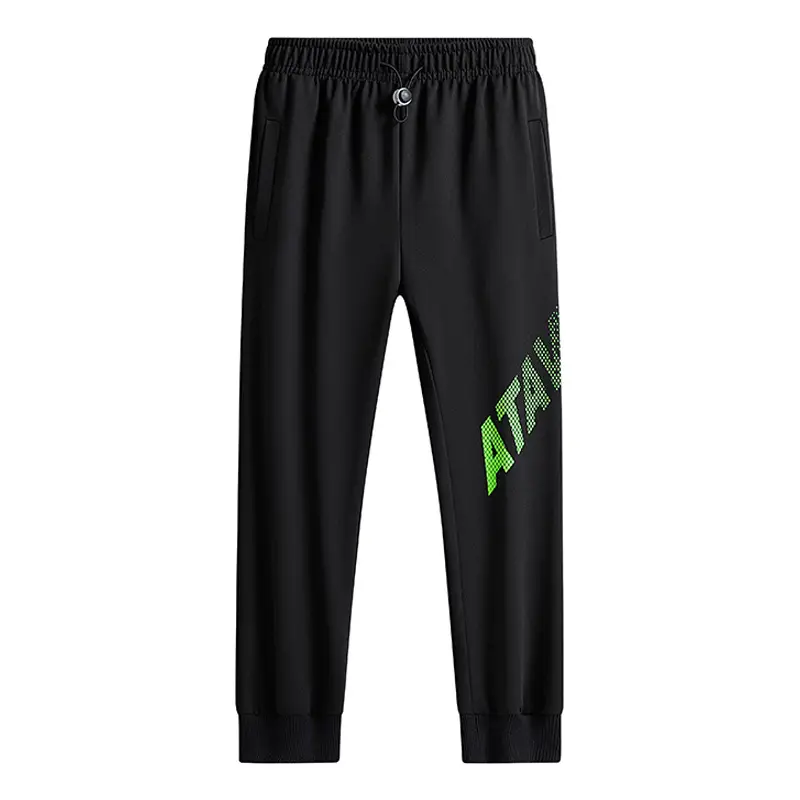 Children's Navy Blue Knitted Ankle-Tied Pants 2023 - Image 4