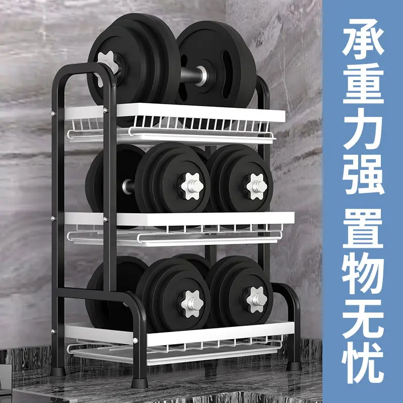 Cross-border Kitchen Dish Rack 2-Tier Black Storage Rack - Image 20