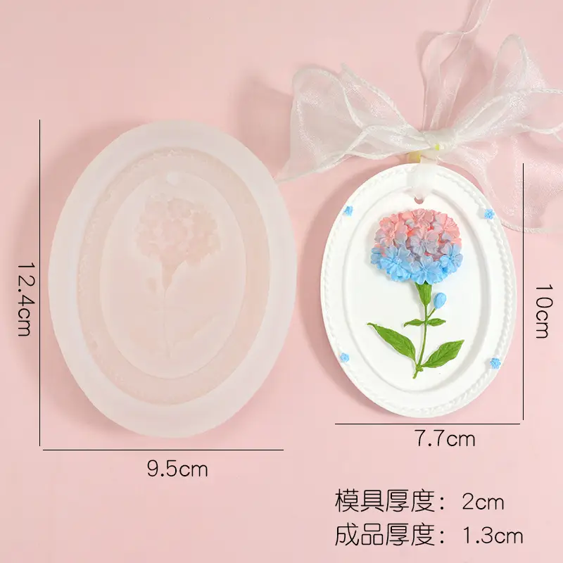 Narcissus Flower Silicone Mold for Car Air Outlet Aromatherapy - Image 12