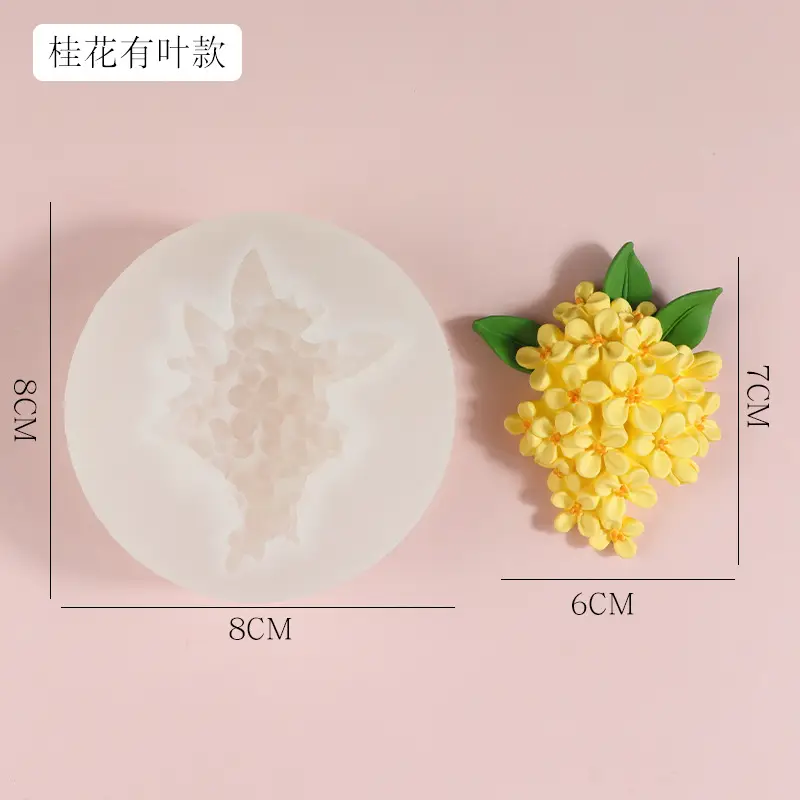 Narcissus Flower Silicone Mold for Car Air Outlet Aromatherapy - Image 15