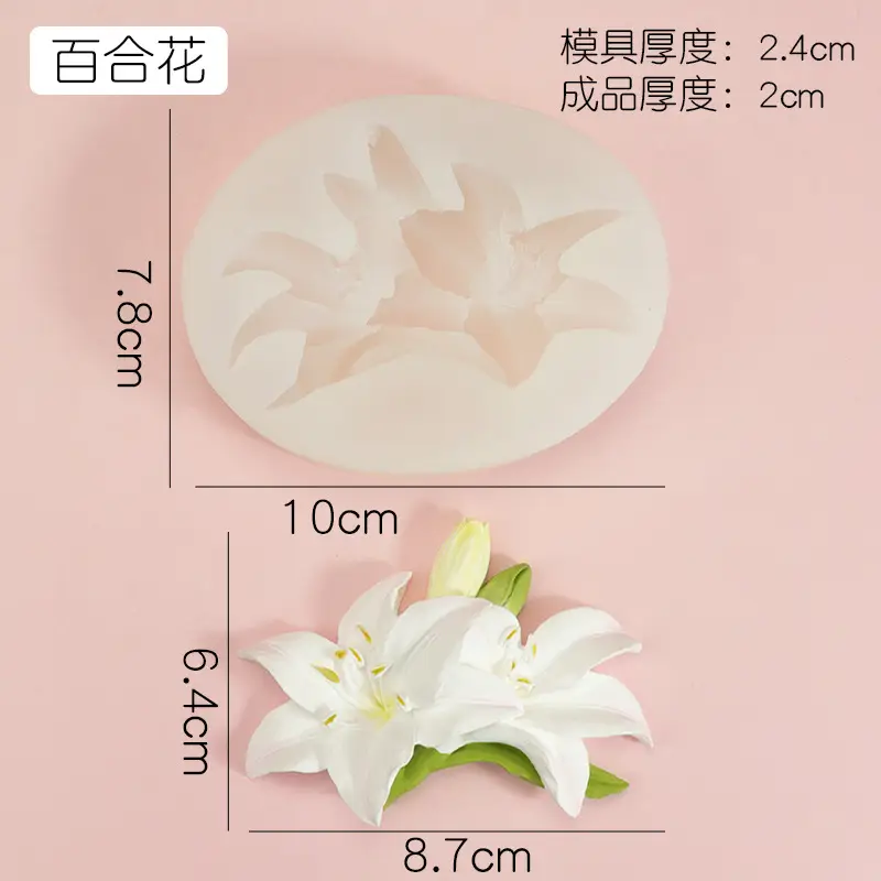 Narcissus Flower Silicone Mold for Car Air Outlet Aromatherapy - Image 27