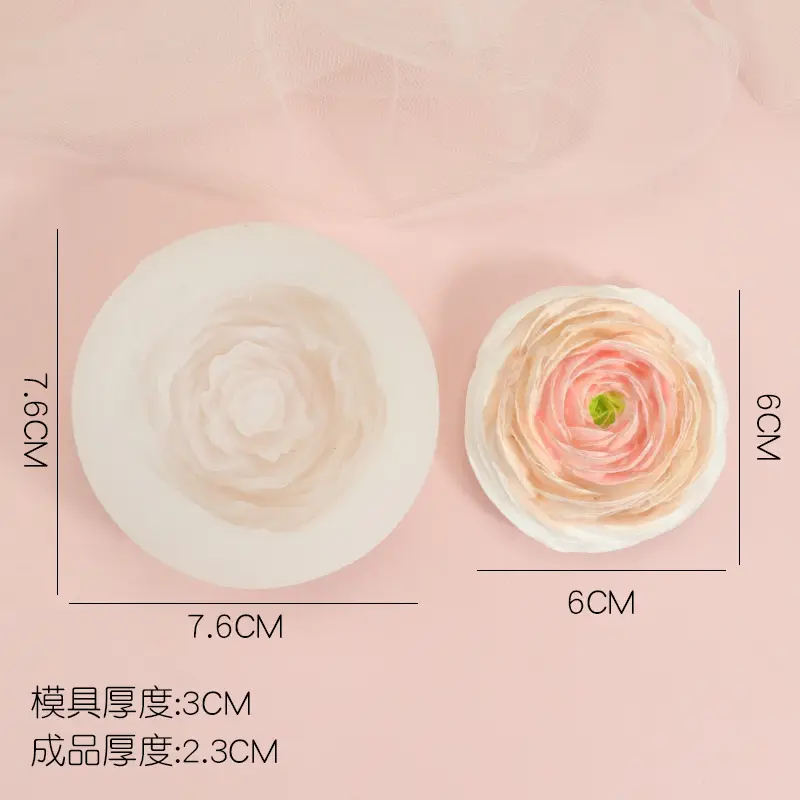 Narcissus Flower Silicone Mold for Car Air Outlet Aromatherapy - Image 30
