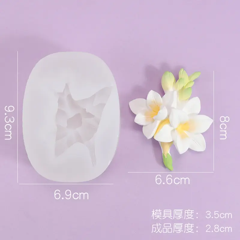 Narcissus Flower Silicone Mold for Car Air Outlet Aromatherapy - Image 38