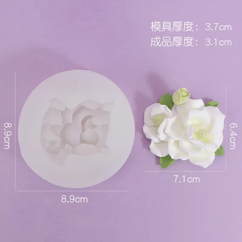 Narcissus Flower Silicone Mold for Car Air Outlet Aromatherapy - Image 39