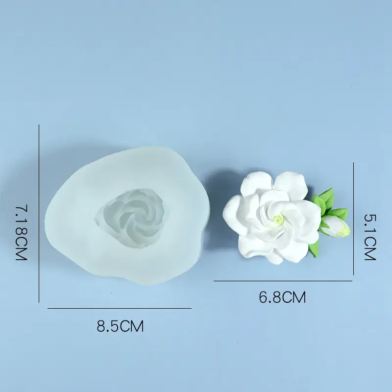 Narcissus Flower Silicone Mold for Car Air Outlet Aromatherapy - Image 8