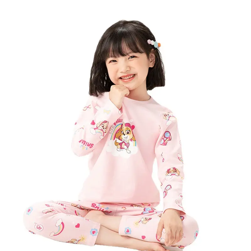 Paw Patrol Pure Cotton Thermal Pajamas Set for Girls - Image 8