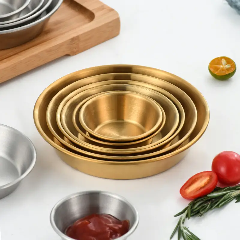 304 Stainless Steel Sauce Cup 7cm Gold