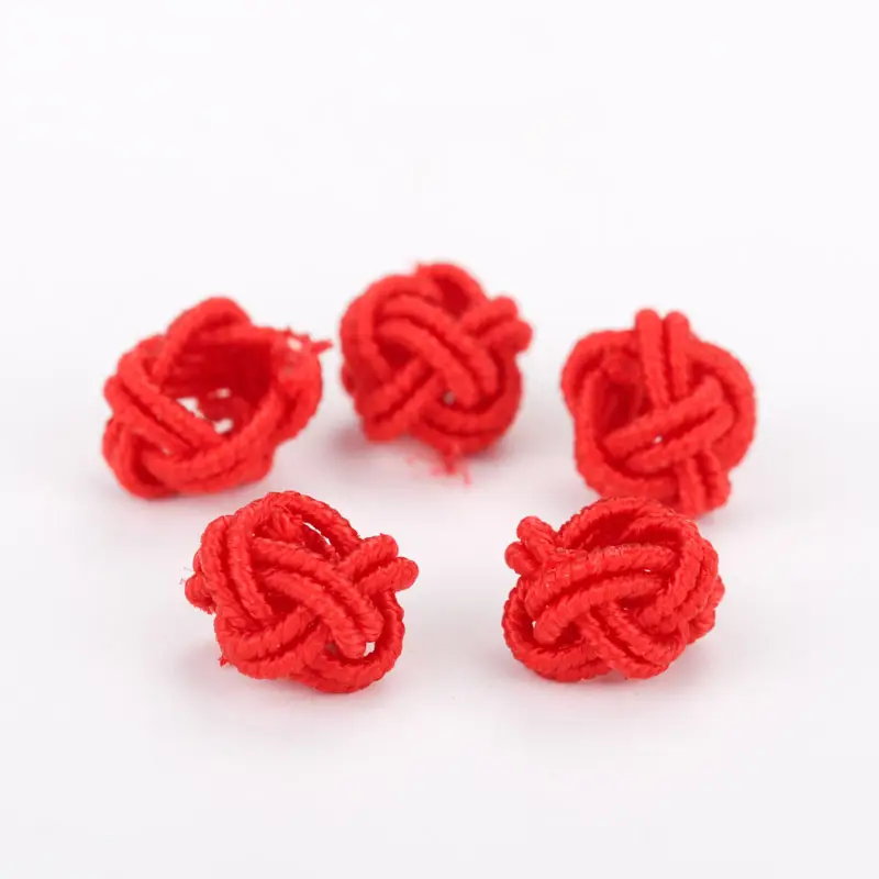 Green Hand-Knitted Pineapple Knot Braided Rope Small Accessories - Image 20