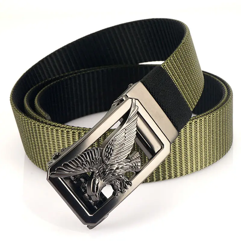 Joker Belt Black Gold Wing Buckle 3.5" - Image 2