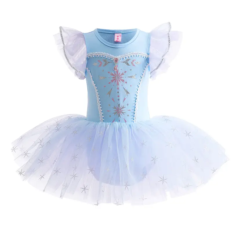 K2306# Elsa-dance skirt