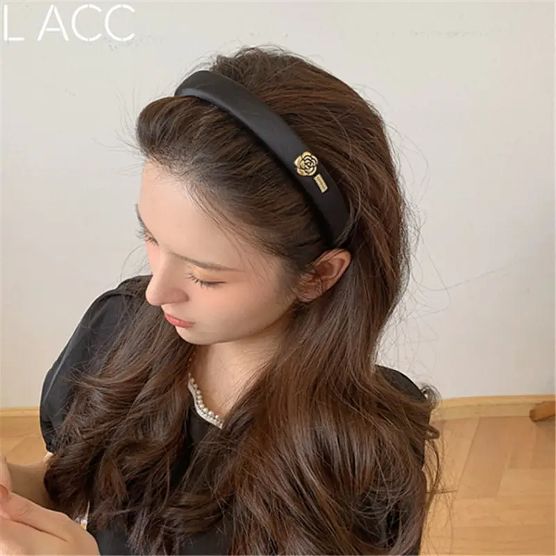 White Gold Cross Hair Band for Women's Fashion - Image 5