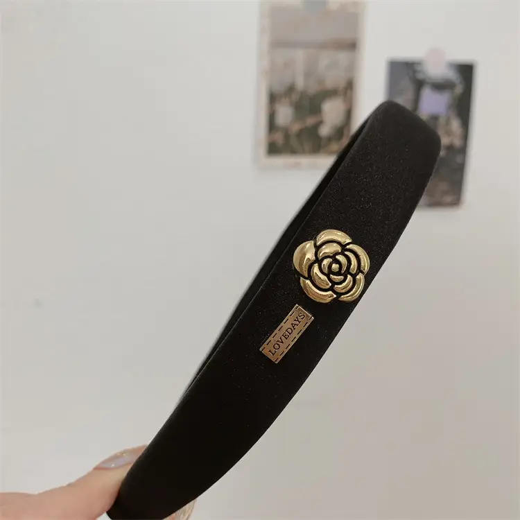 White Gold Cross Hair Band for Women's Fashion — feature 10
