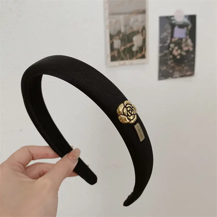 White Gold Cross Hair Band for Women's Fashion — feature 13