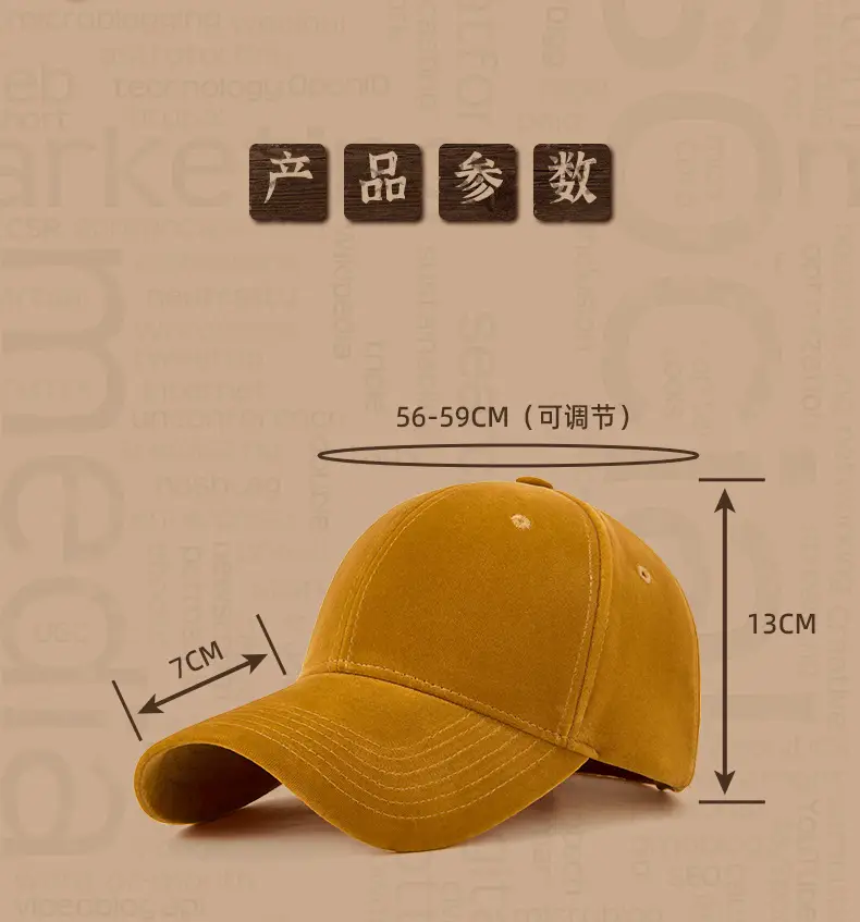 Men Warm Baseball Cap Middle Age+ Thickened — feature 22