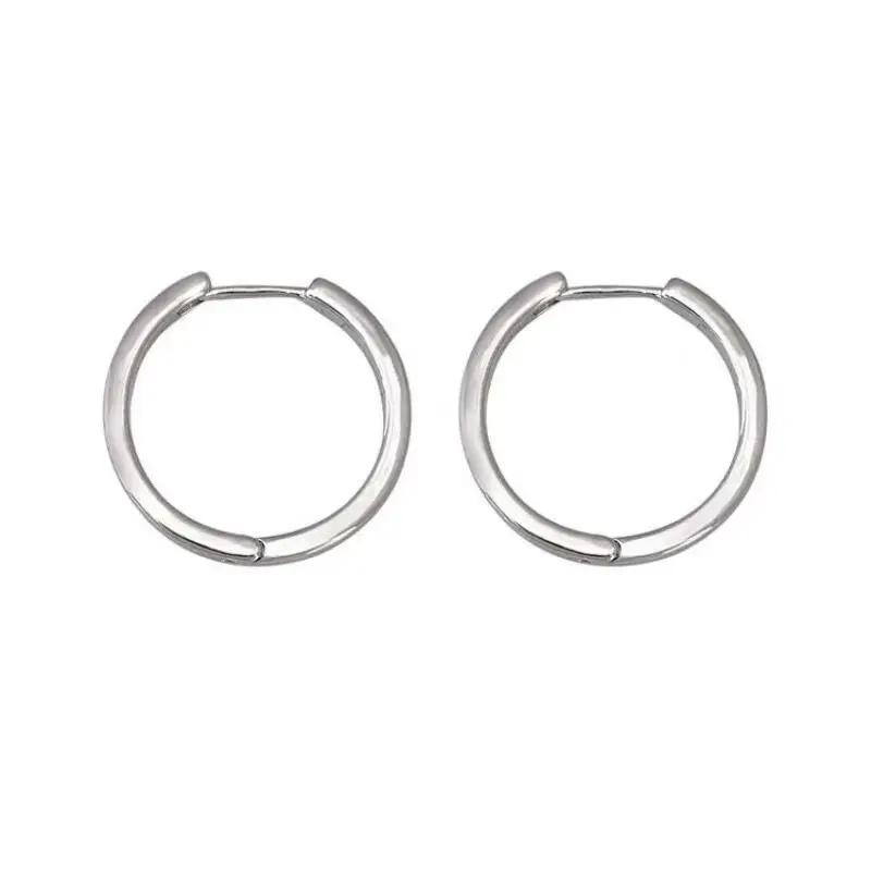 French Hoop Earrings for Women 2024 New Trendy