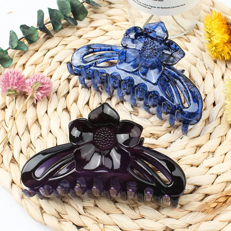 Insulated Hair Clips Multi-Color Wire Drawn Women's Hair Clips - Image 7