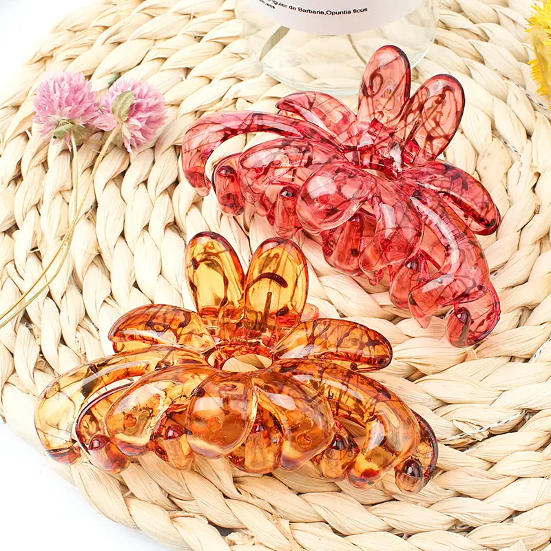Insulated Hair Clips Multi-Color Wire Drawn Women's Hair Clips - Image 8