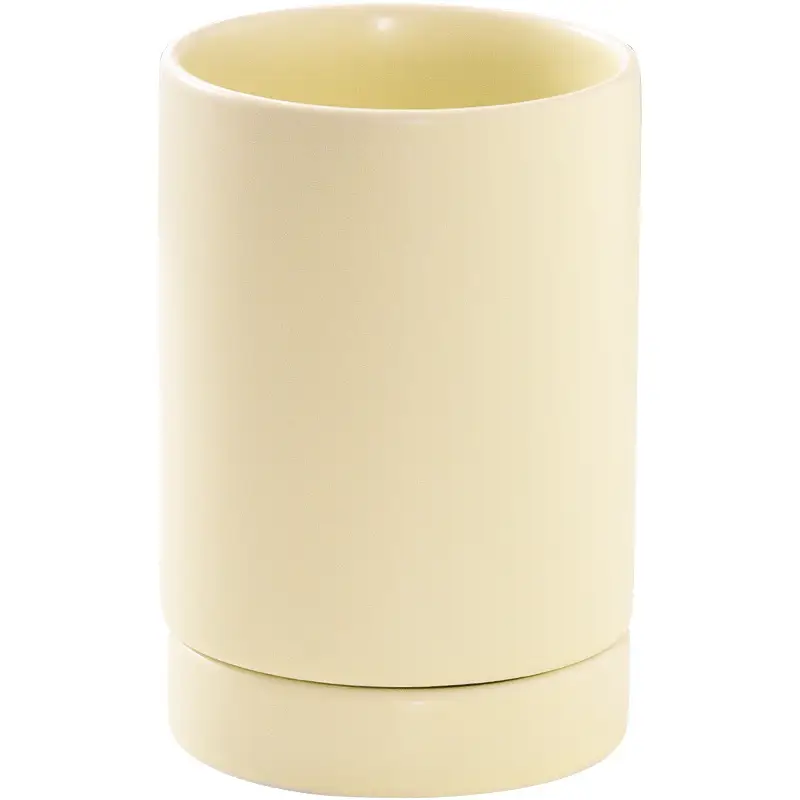 Japanese Ceramic Matte Chopstick Barrel Storage Cage - Image 8