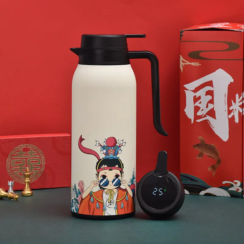 304 Stainless Steel Thermos with Digital Display - Image 6