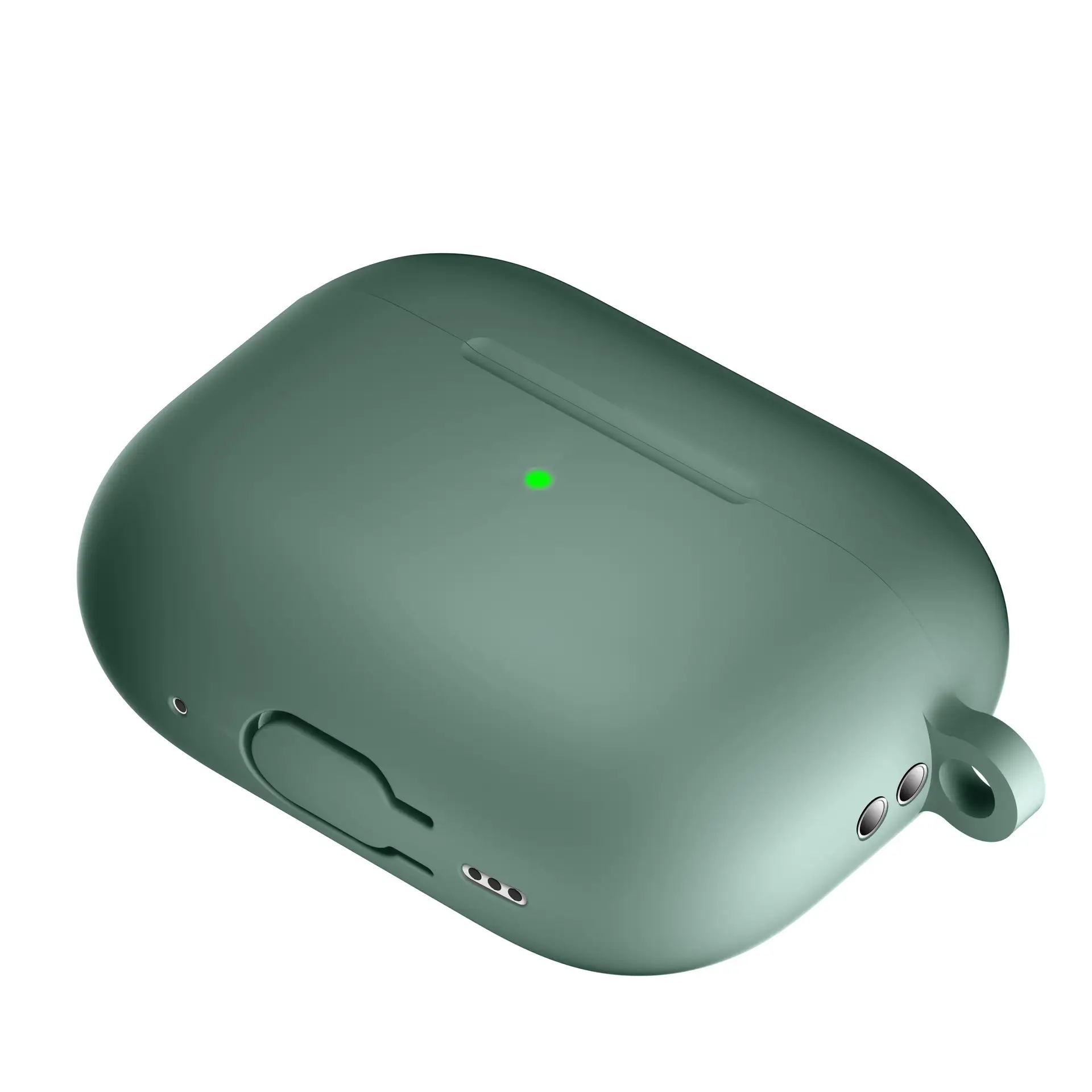 Silicone AirPods Pro2 Protective Cover Green