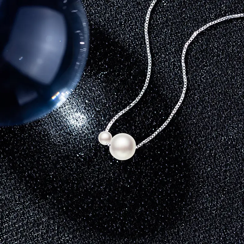Imitation Pearl Necklace for Women Gold Chain - Image 4