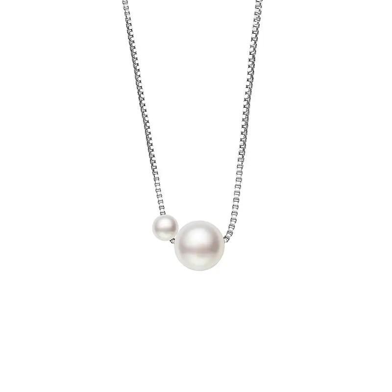 Imitation Pearl Necklace for Women Gold Chain - Image 7