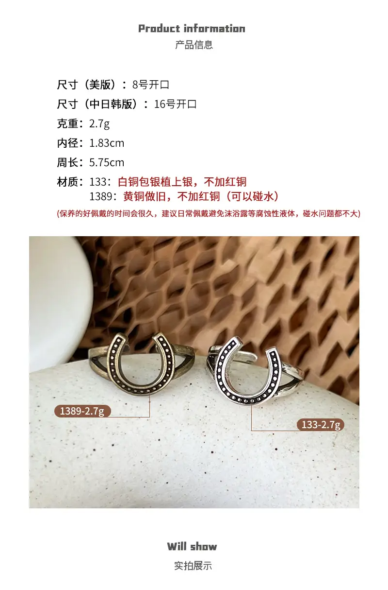 Lanzhi 925 Silver Ring Geometric Wave Point Retro Hip-Hop Jewelry — feature 8