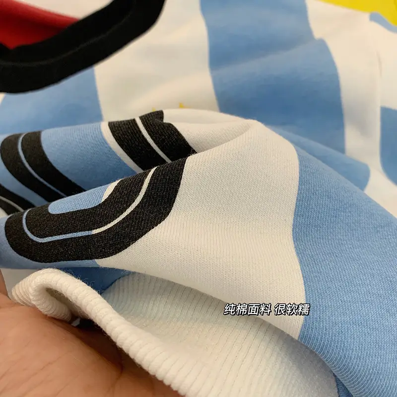 Tong Chenchen Boys Football Sweaters Pure Cotton Autumn - Image 6