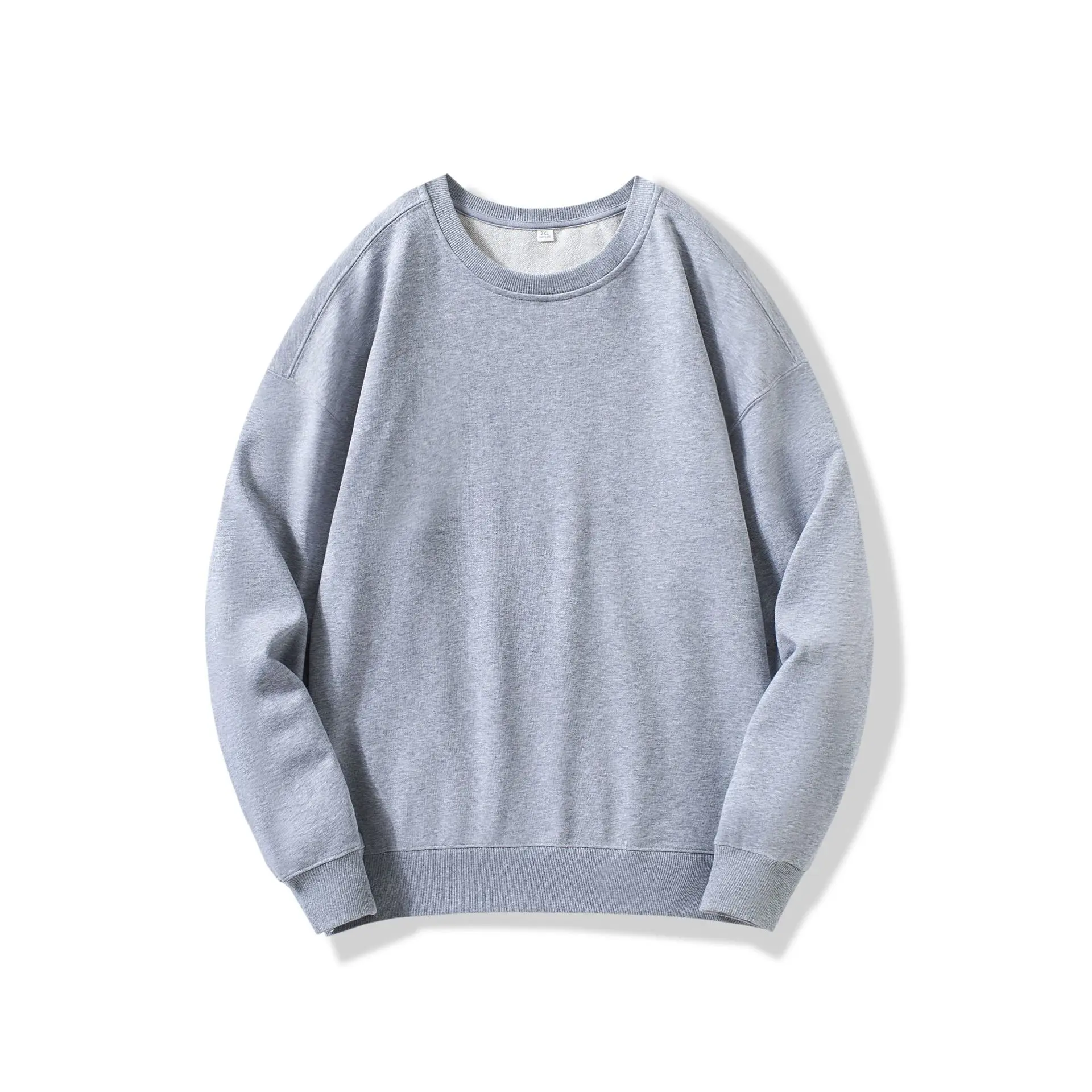 Tide Men Cotton Crewneck Sweater Yellow 330g - Image 4