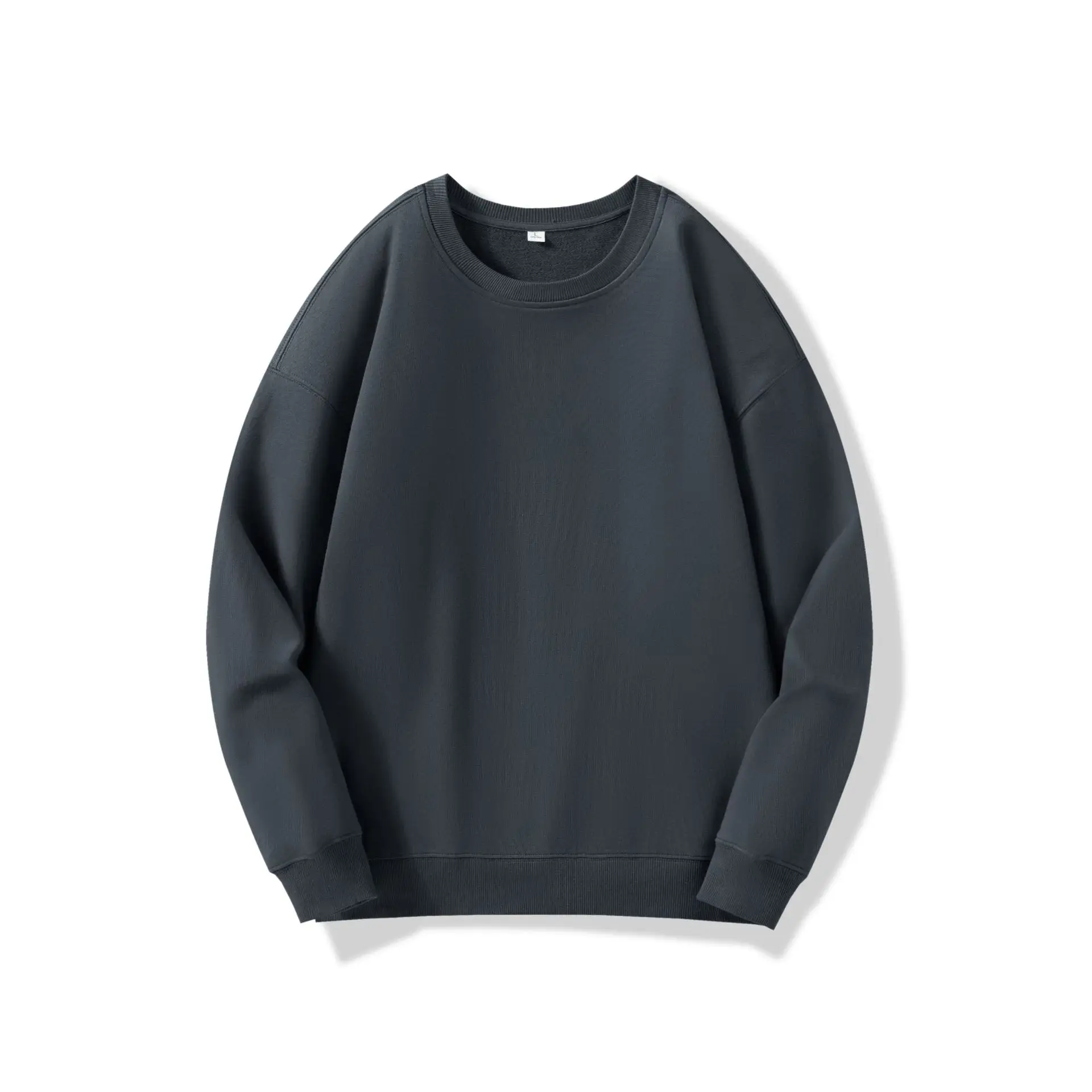 Tide Men Cotton Crewneck Sweater Yellow 330g - Image 6