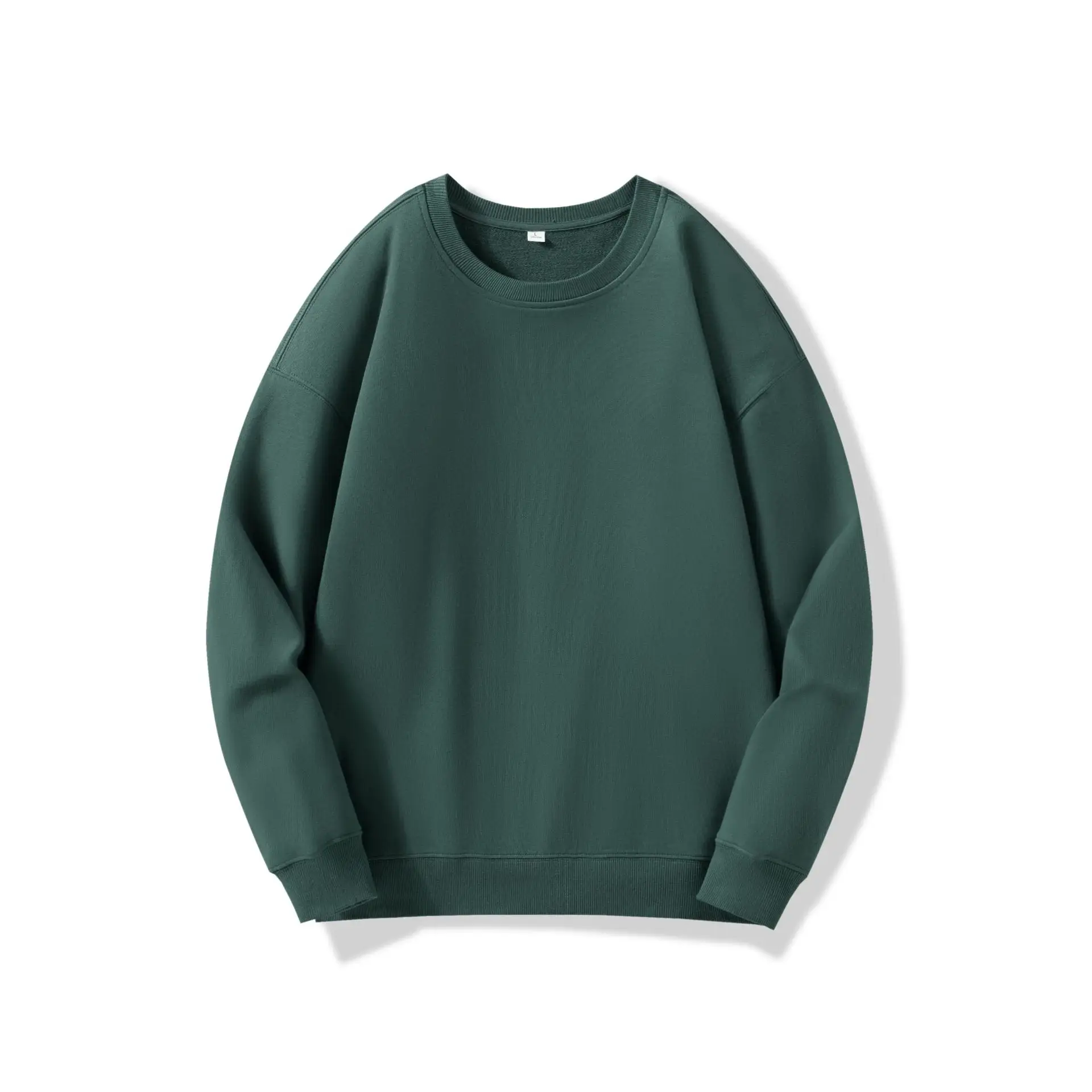 Tide Men Cotton Crewneck Sweater Yellow 330g - Image 8
