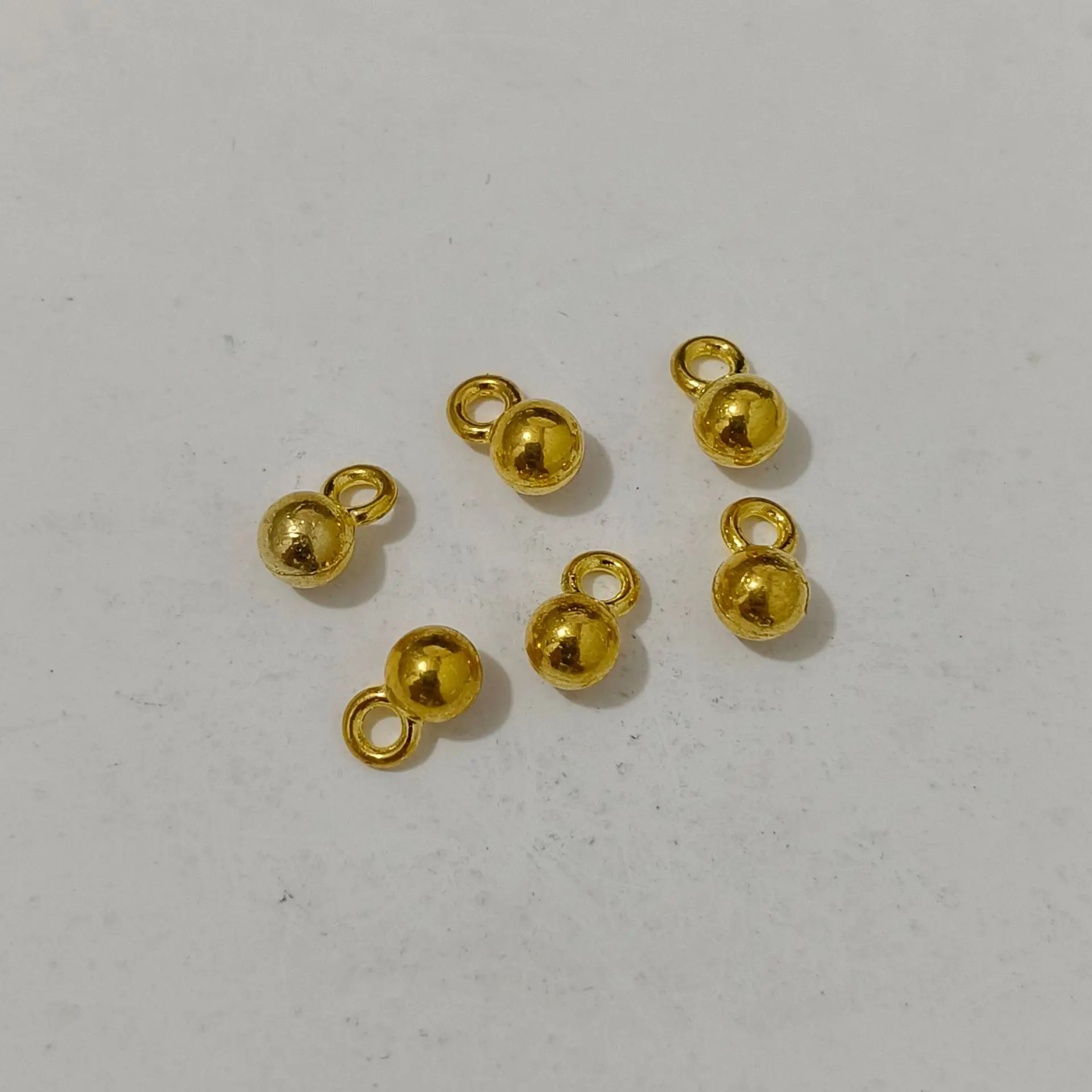 Alloy Mini Round Jewelry Balls for DIY Accessories — feature 11