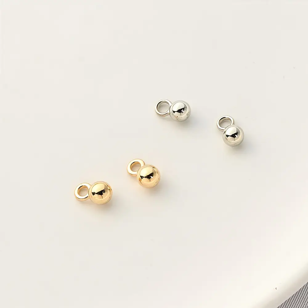 Alloy Mini Round Jewelry Balls for DIY Accessories — feature 6