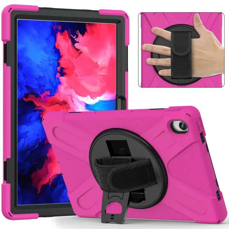 Orange Silicone Tablet Protection Cover with Grip Loop - Image 8