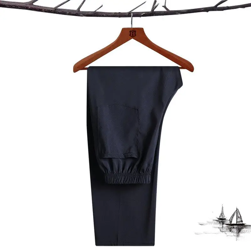 White Embroidered Tang Suit for Grandpa Summer Wear - Image 13
