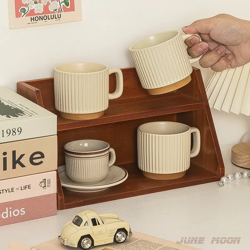 Double-Layer Wooden Storage Box for Home Decor - Image 11