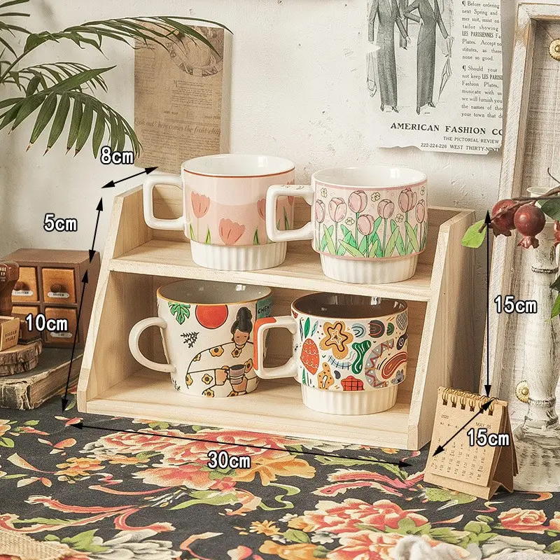 Double-Layer Wooden Storage Box for Home Decor - Image 3