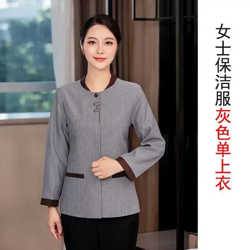 Men & Women Long Sleeve Suit Spring Autumn Home Cleaning Workwear - Image 9