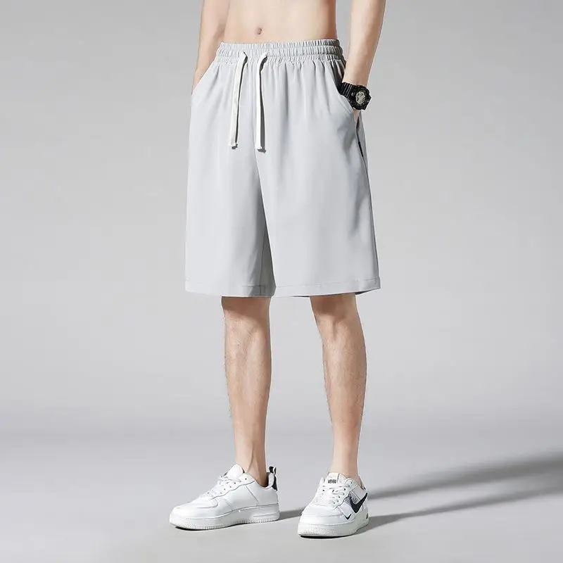 Ice Silk Men Shorts Summer Thin Casual Wear - Image 5