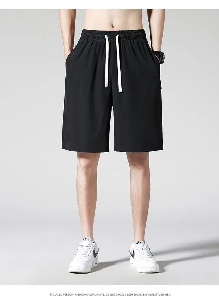Ice Silk Men Shorts Summer Thin Casual Wear — feature 7