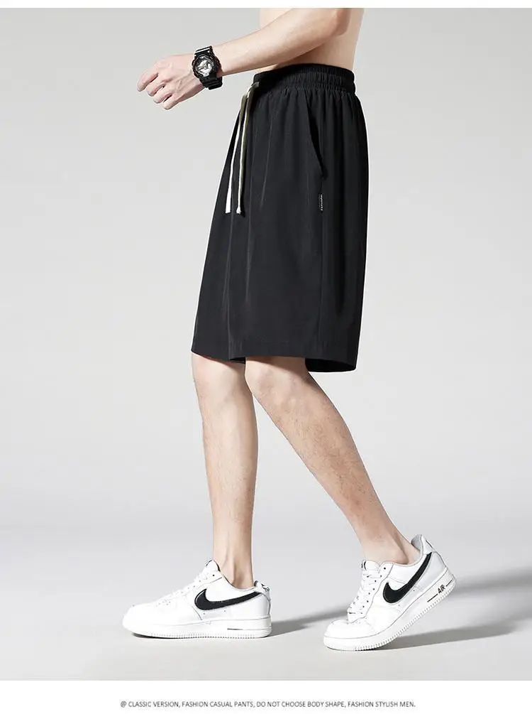 Ice Silk Men Shorts Summer Thin Casual Wear — feature 9