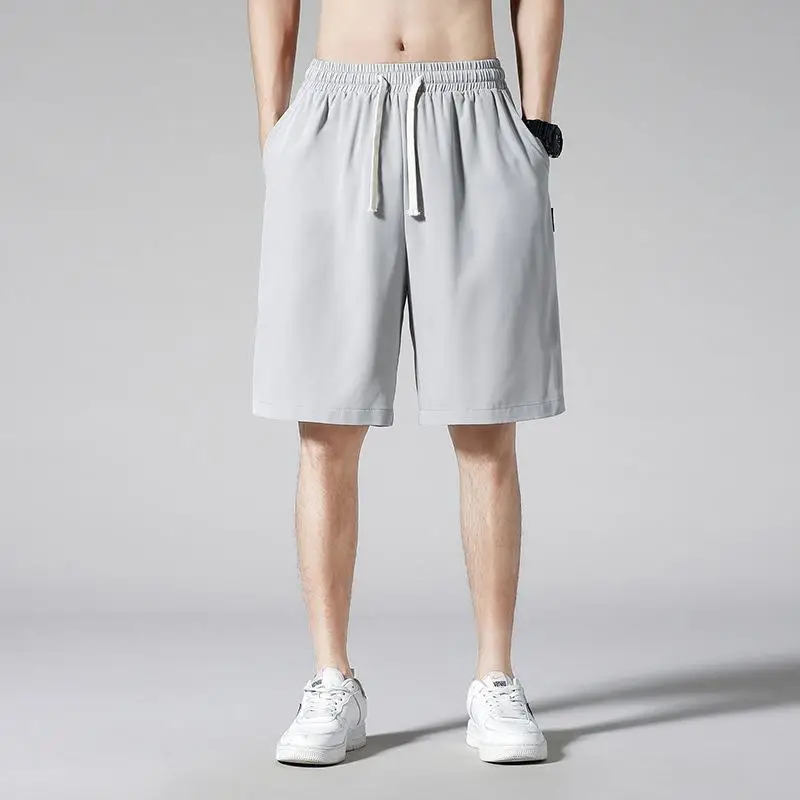 Ice Silk Men Shorts Summer Thin Casual Wear - Image 2