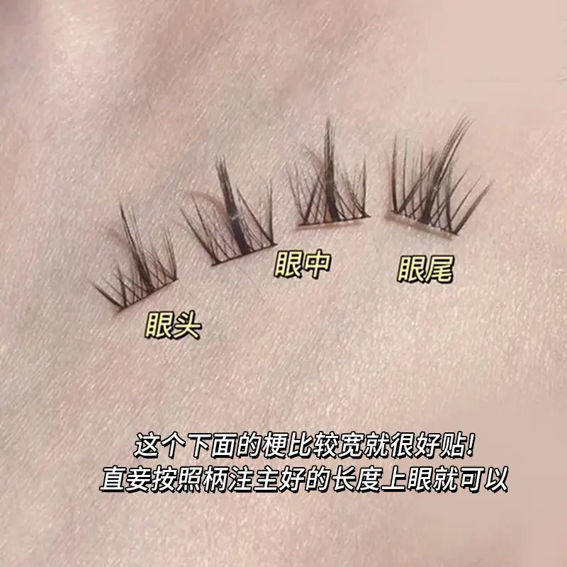 Cute False Eyelashes Trilogy for Summer Makeup
