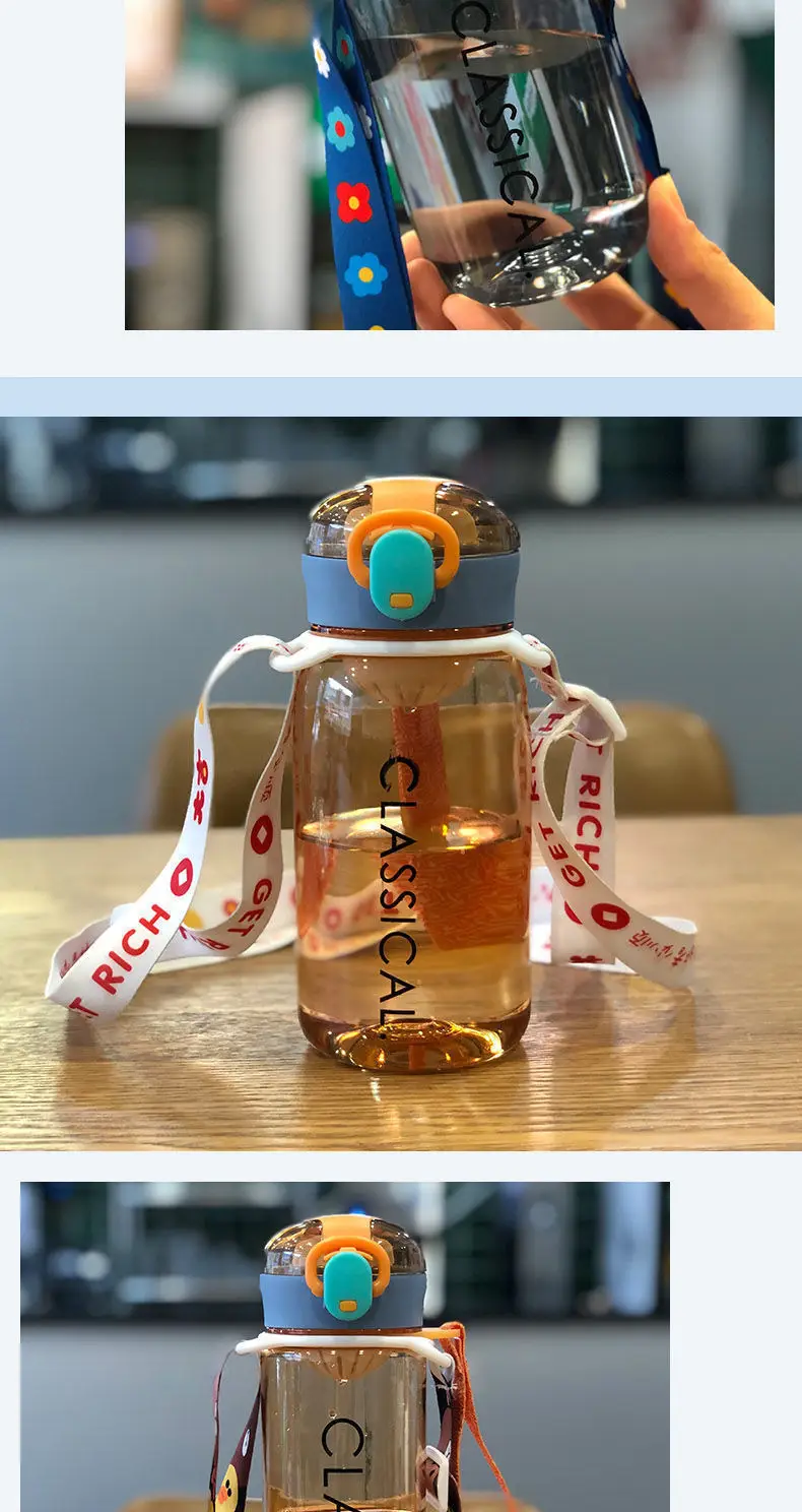 Pink Classic Cup 400ML Portable Student Cup — feature 19