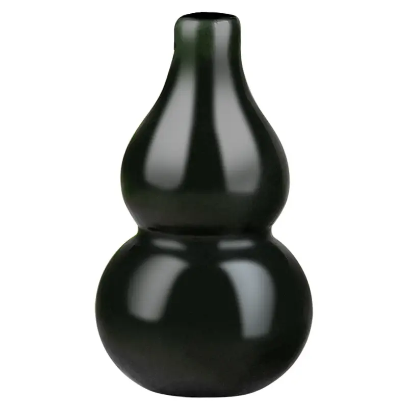 Natural Hetian Jade Gourd Pendant for Men Women